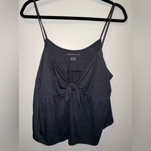 AMERICAN EAGLE KNOT SPAGHETTI STRAP TANK